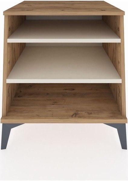 Kronos Komodin 2 Raflı 60X59X64 Çam-Aytaşı