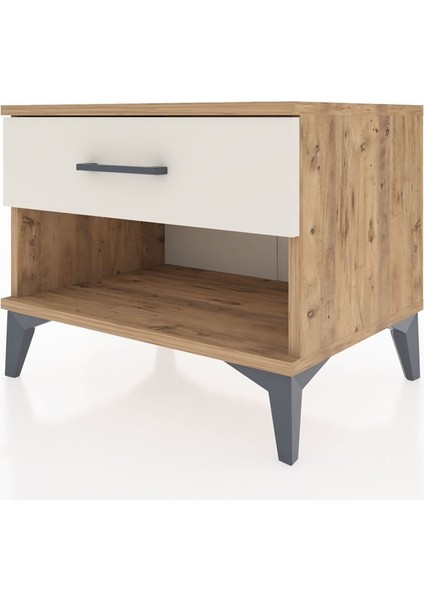 Hyperion Komodin Tek Çekmeceli 60X44X48 Çam-Aytaşı modelleri