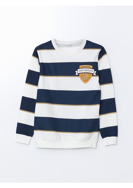 Yeni Sezon Bisiklet Yaka Erkek Çocuk Sweatshirt