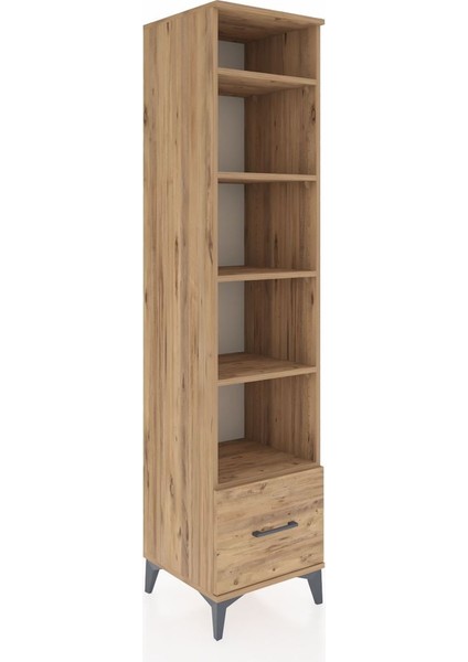 Hyperion Dolap 5 Raflı Tek Çekmeceli 44X44X195 Çam-Çam fiyatları