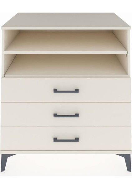 Kronos Şifonyer 2 Raflı 3 Çekmeceli 88X59X96 Aytaşı-Aytaşı