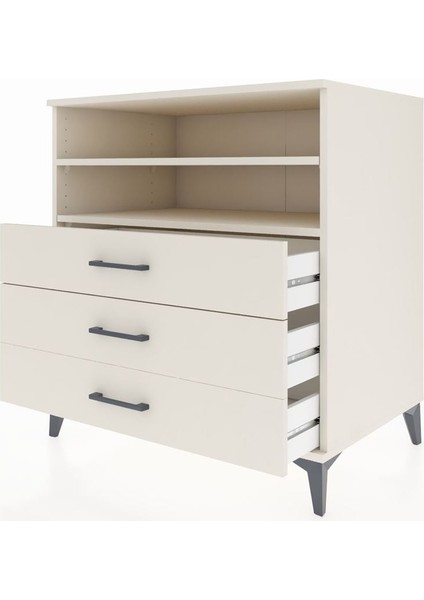 Kronos Şifonyer 2 Raflı 3 Çekmeceli 88X59X96 Aytaşı-Aytaşı fırsatları