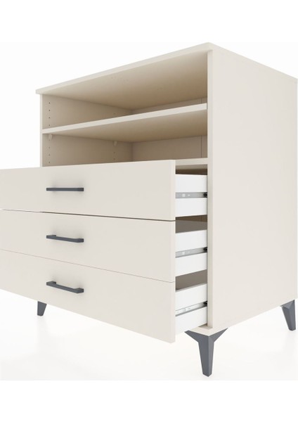 Kronos Şifonyer 2 Raflı 3 Çekmeceli 88X59X96 Aytaşı-Aytaşı indirimleri