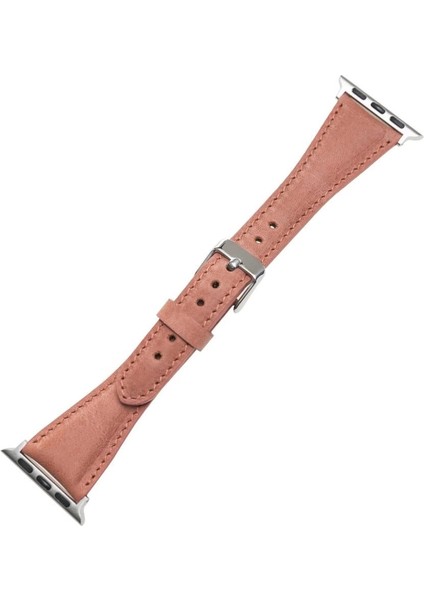 Apple Watch Uyumlu Deri Kordon 42-44-45MM Slim G17 modelleri