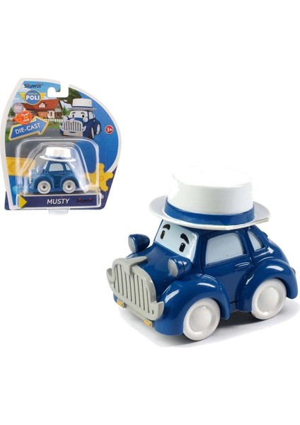 Polı 83151 Metal Araç Karakter Figürler Asorti