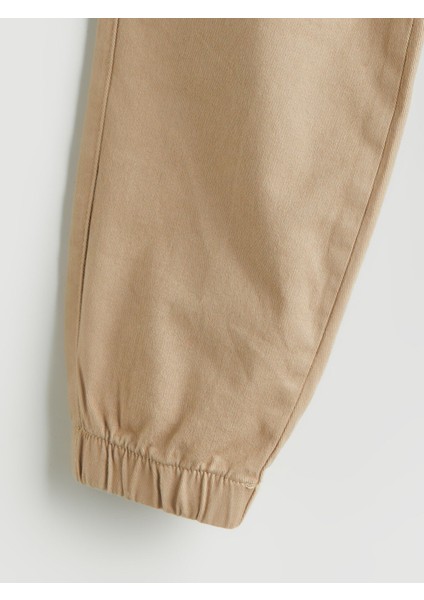 Yeni Sezon Beli Lastikli Erkek Çocuk Kargo Jogger Pantolon modelleri