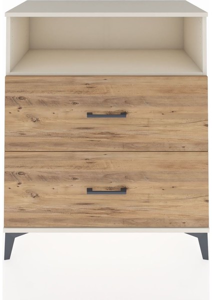 Hyperion Şifonyer Tek Raflı 2 Çekmeceli 88X44X106 Aytaşı-Çam