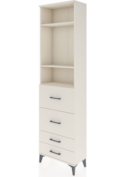 Arges Dolap 3 Raflı 4 Çekmeceli 60X30X221 Aytaşı-Aytaşı modelleri