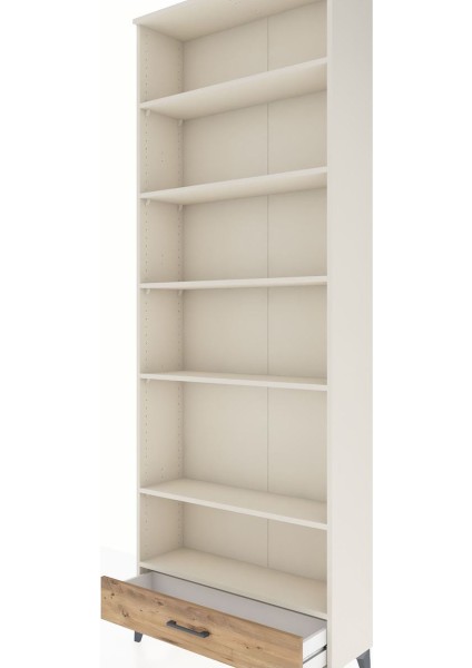 Arges Dolap 6 Raflı Tek Çekmeceli 88X30X243 Aytaşı-Çam indirimleri