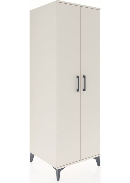Kronos Dolap 2 Raflı 2 Kapaklı Tek Askılı 60X59X182 Aytaşı-Aytaşı fiyatları