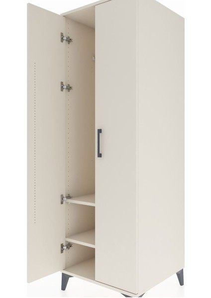 Kronos Dolap 2 Raflı 2 Kapaklı Tek Askılı 60X59X182 Aytaşı-Aytaşı indirimleri