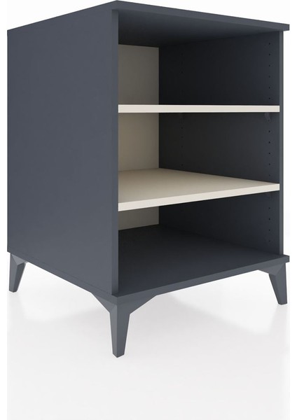 Kronos Komodin 2 Raflı 60X59X80 Antrasit-Aytaşı fiyatları