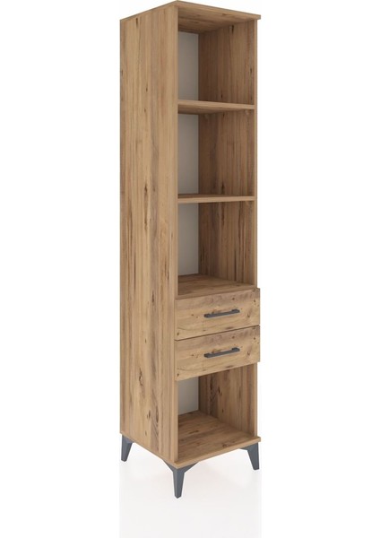 Hyperion Dolap 3 Raflı 2 Çekmeceli 44X44X195 Çam-Çam fiyatları