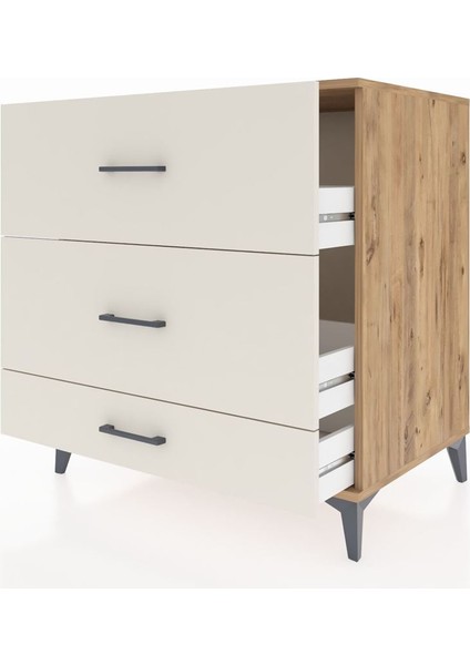 Kronos Şifonyer 3 Çekmeceli 88X59X96 Çam-Aytaşı fırsatları