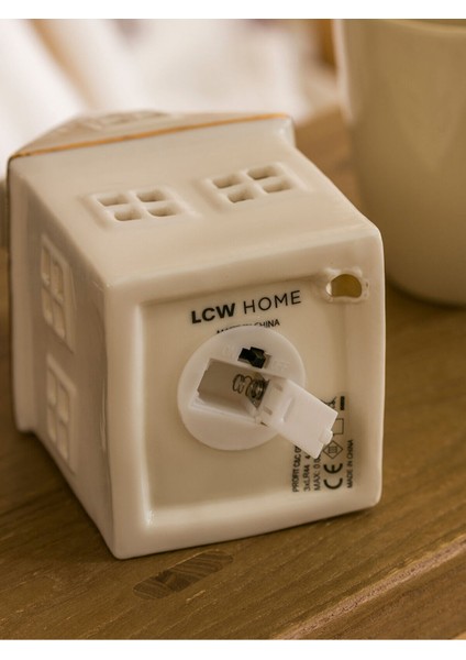 Beyaz Ev Görünümlü Dekoratif LED Işık, 17 Cm, Şık ve Modern Dekor Ürünleri modelleri