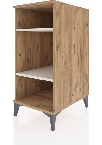Kronos Komodin 2 Raflı 44X59X96 Çam-Aytaşı modelleri