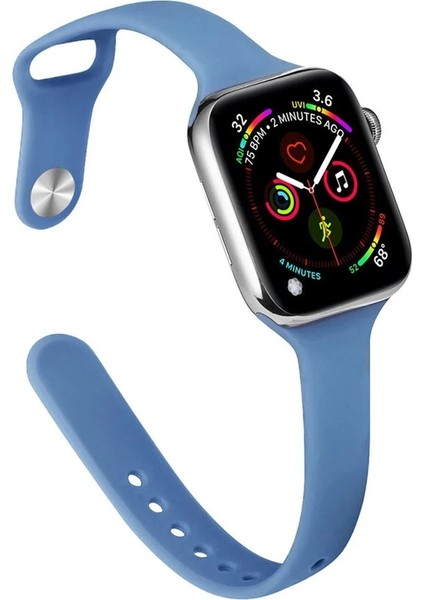 CPT16 Apple Watch 42MM Klasik Kordon - Koyu Mavi