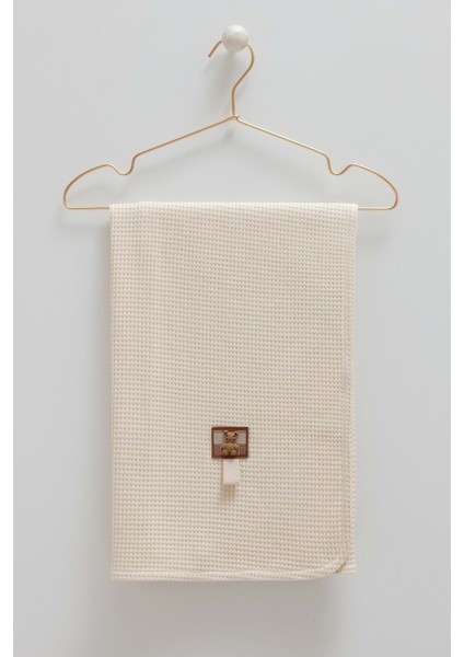 Soft Teddy Çift Taraflı Battaniye - 80X85 - Caramell - BTU1628 - Ekru - 0 - 12 Ay - BTU1628-EKRU-0 - 12 Ay Ekru