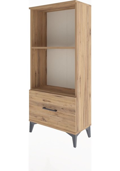 Arges Dolap Tek Raflı Tek Çekmeceli 60X30X134 Çam-Çam modelleri