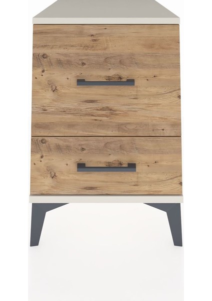 Kronos Komodin 2 Çekmeceli 44X59X64 Aytaşı-Çam