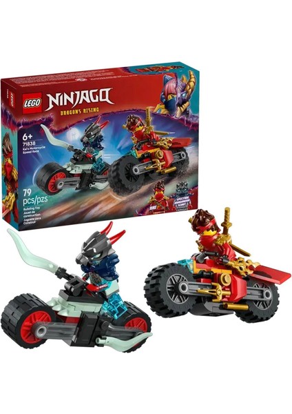 71838 LEGO Ninjago Kai'nin Motosiklet Yarışı 79 Parça +6 Yaş indirimleri