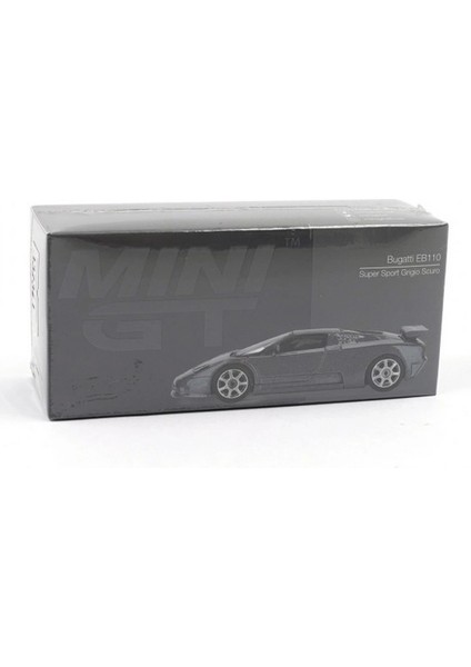 Mini Gt 1/64 Bugatti EB110 Super Sport Grigio Scuro fiyatları