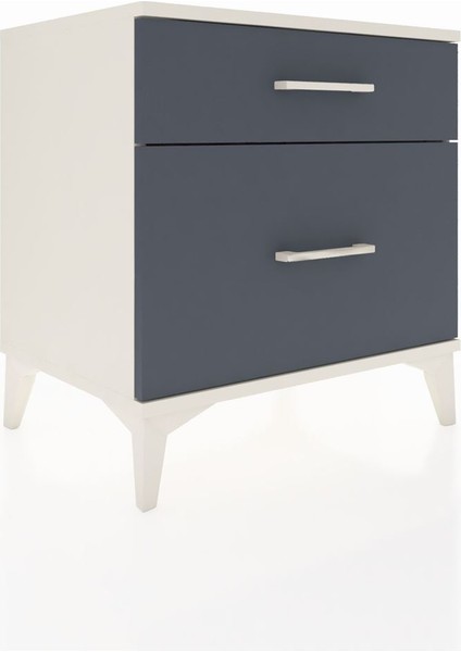 Hyperion Komodin 2 Çekmeceli 60X44X64 Aytaşı-Antrasit fiyatları