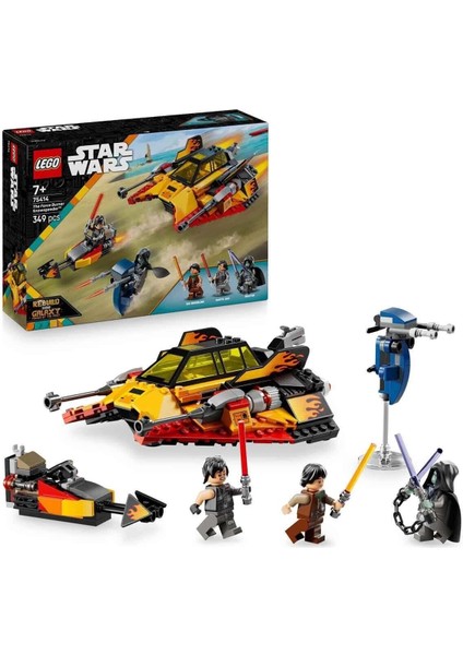 75414 LEGO Star Wars - The Force Burner Snowspeeder 349 Parça +7 Yaş indirimleri