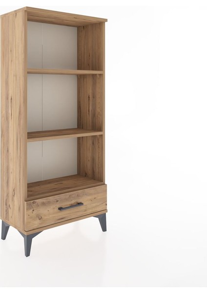 Hyperion Dolap 3 Raflı Tek Çekmeceli 60X44X134 Çam-Çam fiyatları