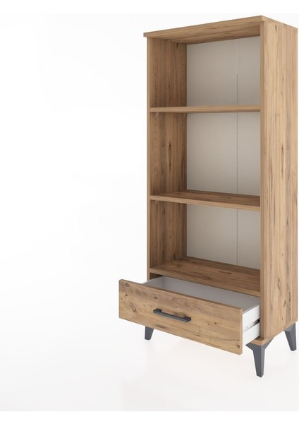 Hyperion Dolap 3 Raflı Tek Çekmeceli 60X44X134 Çam-Çam fırsatları