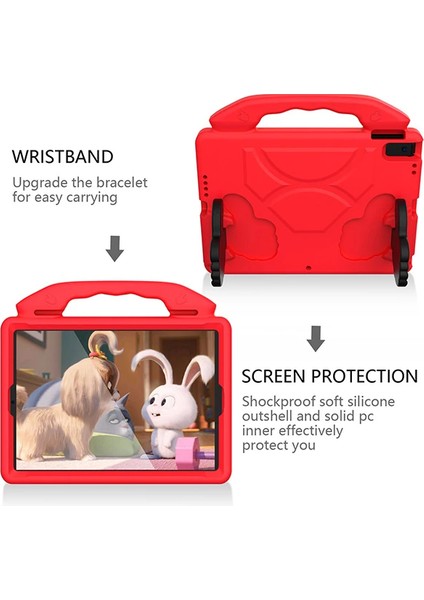 Ally Ipad 7.10.2 Pro 10.5 Kılıf Eva Çocuk Shockproof Standlı TAŞINABILIR-(1903)