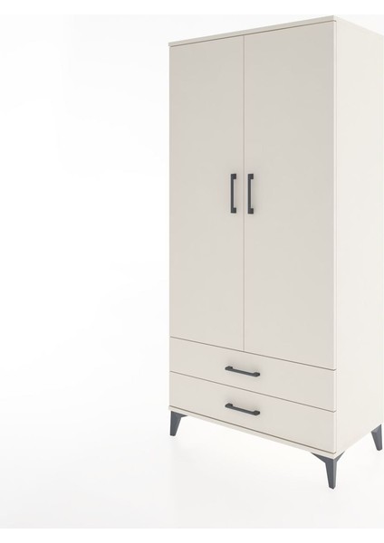Hyperion Dolap 4 Raflı 2 Çekmeceli 2 Kapaklı 88X44X182 Aytaşı-Aytaşı modelleri
