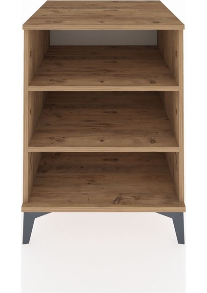 Kronos Komodin 2 Raflı 60X59X80 Çam-Çam