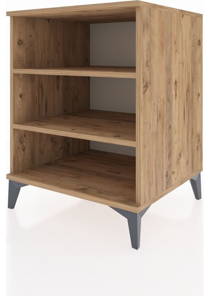 Kronos Komodin 2 Raflı 60X59X80 Çam-Çam fırsatları