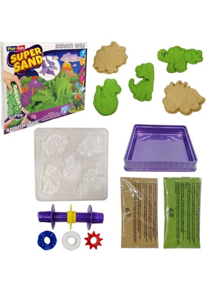 Playtoys Dinazorların Dünyası Oyun Kumu Super Sand