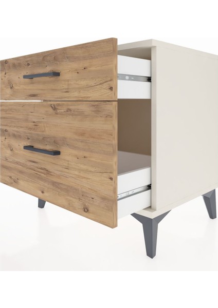 Hyperion Komodin 2 Çekmeceli 60X44X64 Aytaşı-Çam indirimleri