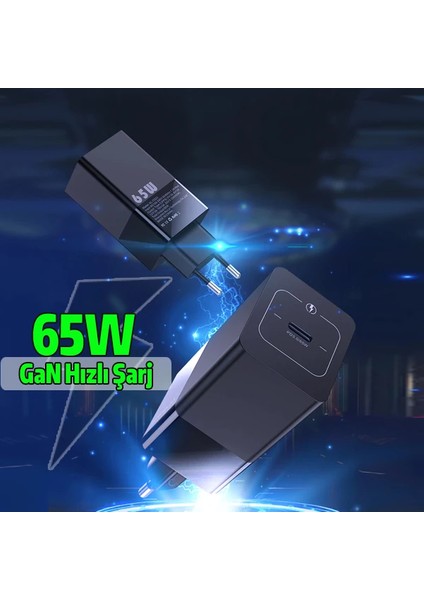 Kuulaa 65W Gan Pd USB C Hızlı Şarj Aleti 4.0 3.0 Qc4.0 Pd3.0 Hızlı Macbook Pro Şarj ALETI-(1903) fiyatları