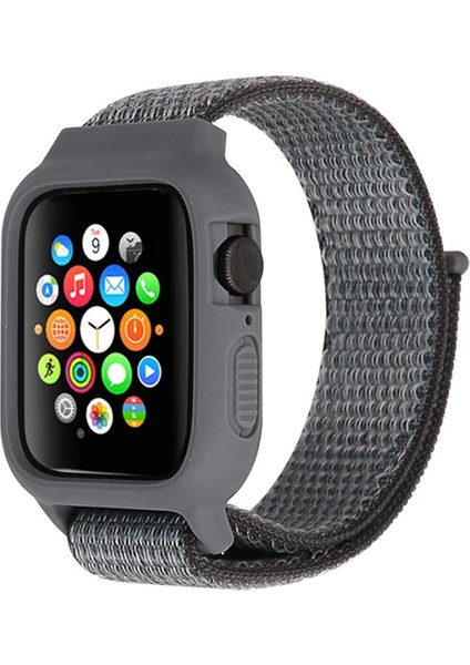 Ally Apple Watch 6-Se-5-4 44MM / 3-2-1 42MM Kayış Kordon Kılıf SILIKON-(1903) fiyatları
