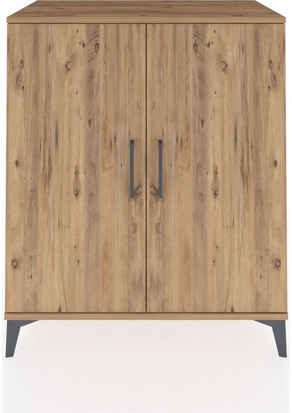 Hyperion Şifonyer 2 Kapaklı 88X44X106 Çam-Çam