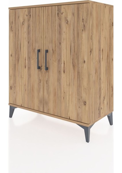 Hyperion Şifonyer 2 Kapaklı 88X44X106 Çam-Çam modelleri