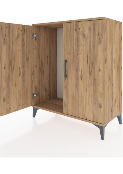 Hyperion Şifonyer 2 Kapaklı 88X44X106 Çam-Çam fırsatları