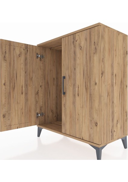 Hyperion Şifonyer 2 Kapaklı 88X44X106 Çam-Çam indirimleri