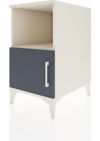 Kronos Komodin 2 Raflı Tek Kapaklı 44X59X80 Aytaşı-Antrasit modelleri