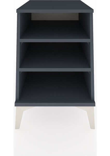 Kronos Komodin 2 Raflı 44X59X64 Antrasit-Antrasit