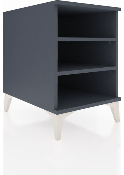 Kronos Komodin 2 Raflı 44X59X64 Antrasit-Antrasit fiyatları