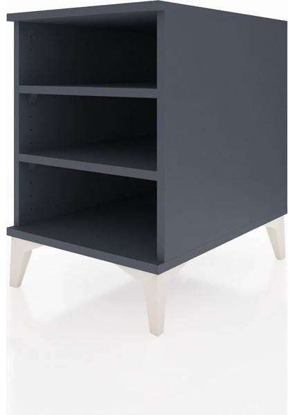 Kronos Komodin 2 Raflı 44X59X64 Antrasit-Antrasit modelleri