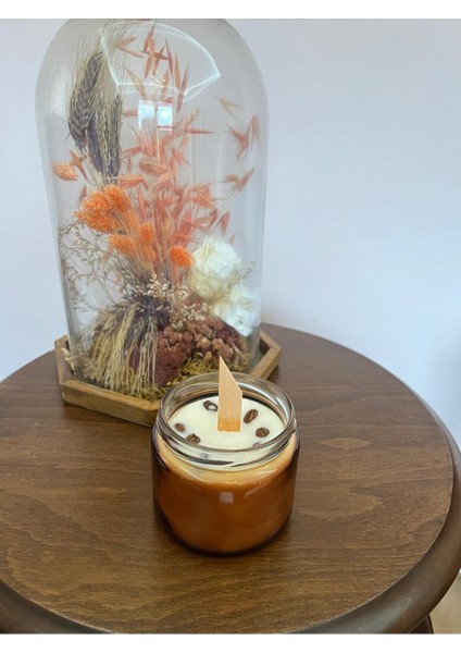 Kahve Çekirdekli Amber Kavanoz Kokulu Mum fırsatları