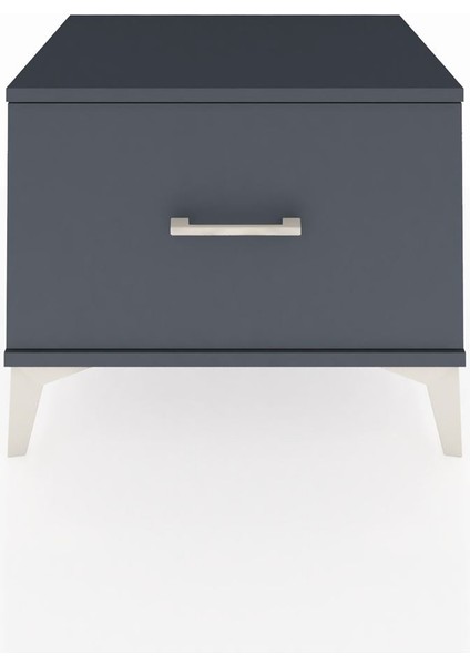 Hyperion Komodin Tek Çekmeceli 60X44X48 Antrasit-Antrasit