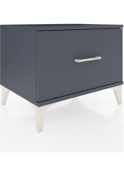 Hyperion Komodin Tek Çekmeceli 60X44X48 Antrasit-Antrasit fiyatları