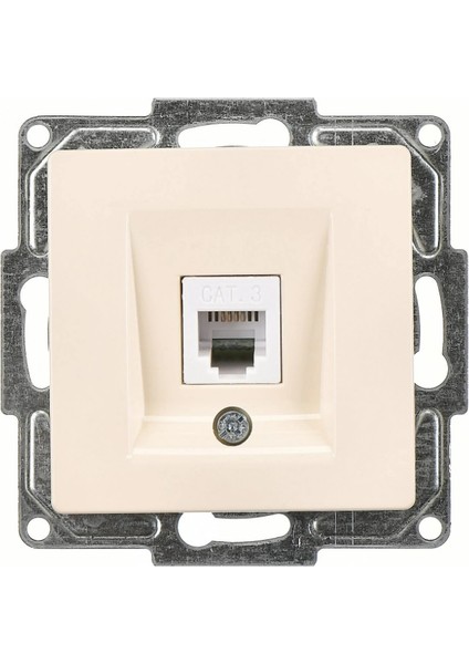 Visage Ambiance Metalik Bej Telefon Prizi Visage Seri Çerçevesiz - Priz ve Anahtar Için Uyumlu Çerçeve fiyatları